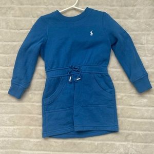 POLO girls long sleeve dress